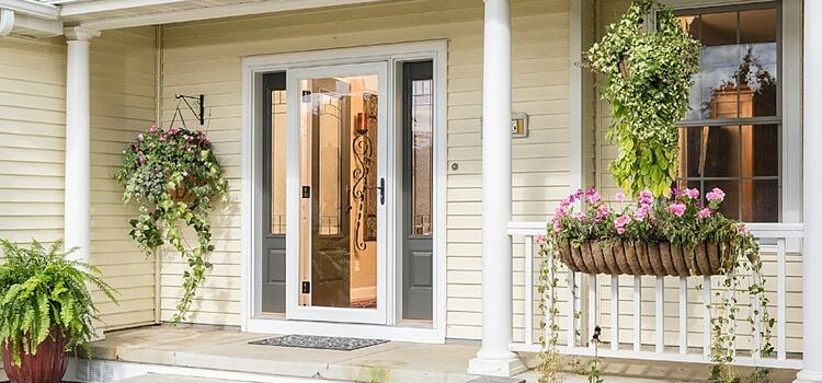 screen door installation in West Lealman