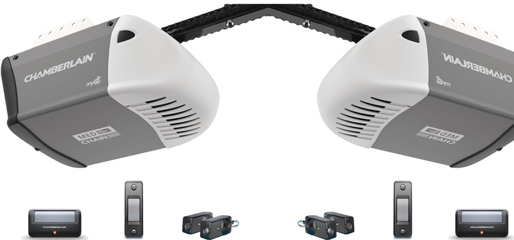 chamberlain garage door openers in West Lealman