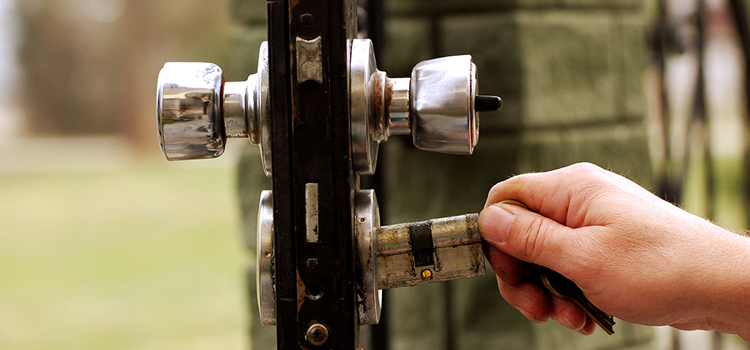 front door latch repair West Lealman