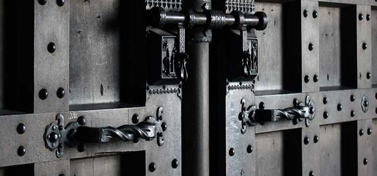 steel entry door repair in West Lealman