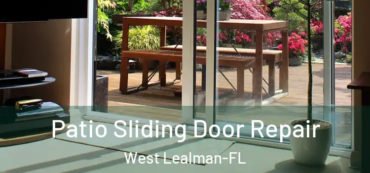  Patio Sliding Door Repair West Lealman-FL